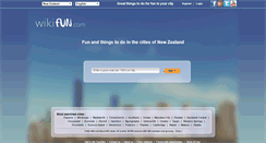 Desktop Screenshot of nz.wikifun.com